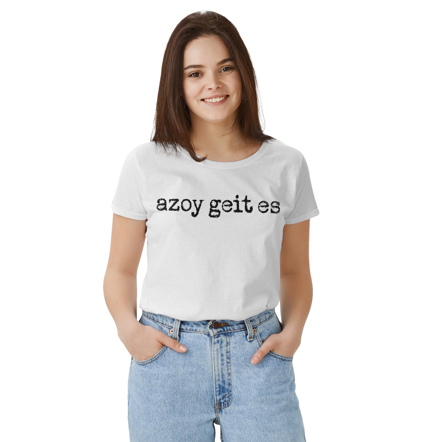 "Azoy Geit Es" Yiddish T-Shirt